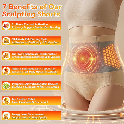 🏆Ends Today: 70% OFF! 💦🍕KLENIMORE™ Moringa & Berberine 4-In-1 Micro-Particle Sculpting & Fat-Burn Shorts🎖️