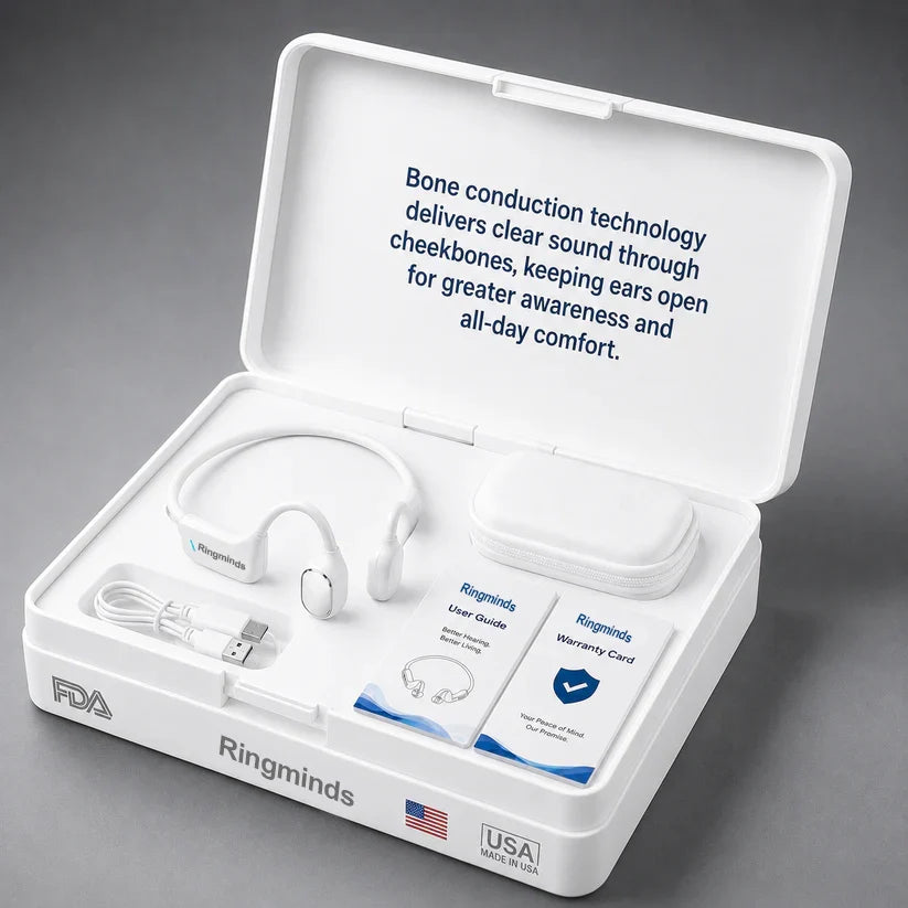🌎Ends Today: 88% OFF!⏰👂Revitalize your ears again💖 💥 LIMITED TIME OFFER!🔥Advanced Bone Conduction Smart Hearing Aid