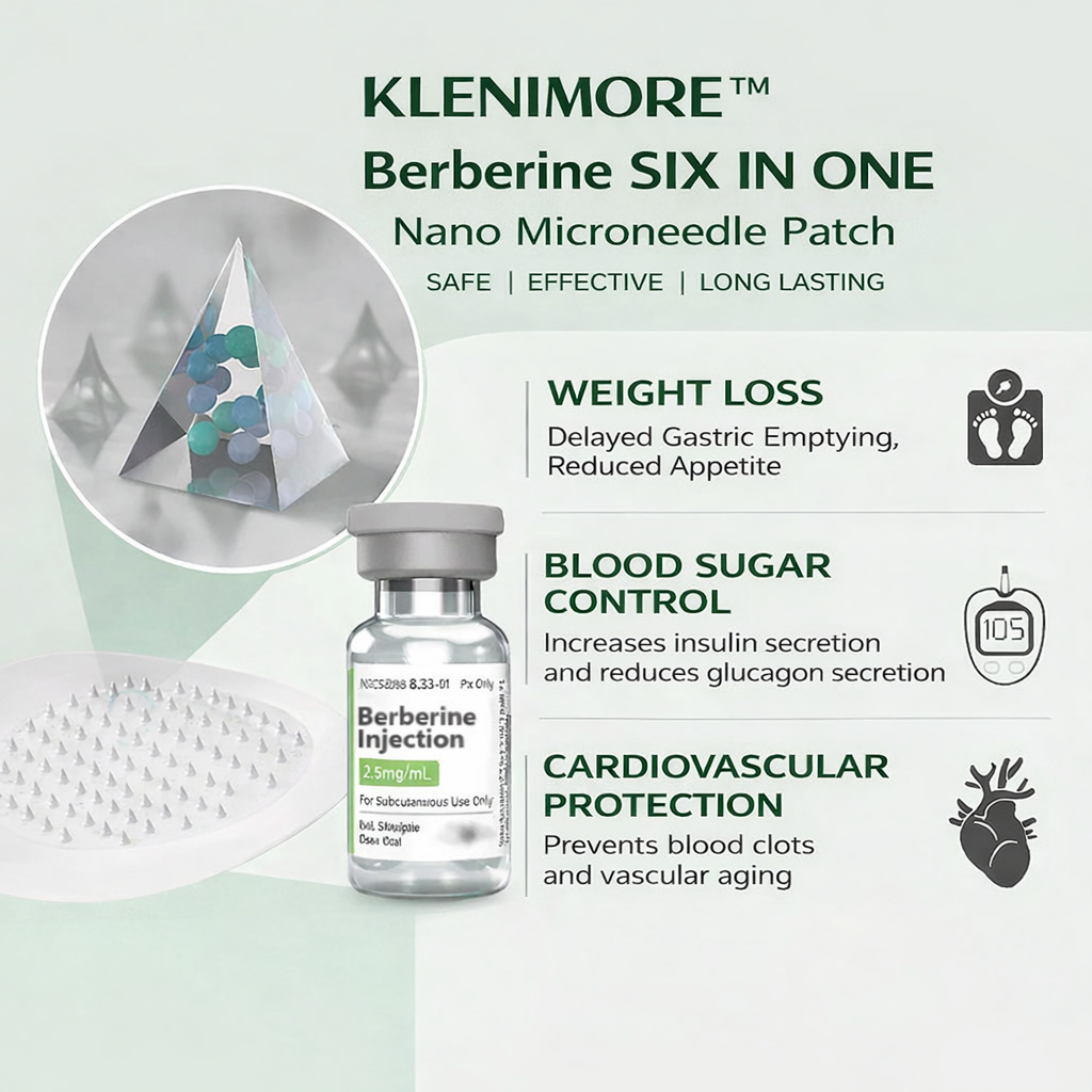 Official Store🌟| KLENIMORE® 𝑩𝒆𝒓𝑏𝘦𝘳𝑖𝗇𝒆 𝟔-𝗶𝙣-𝟏 𝑁𝑎𝑛𝑜 𝘔𝘪𝘤𝘳𝘰𝘯𝘦𝘦𝘥𝘭𝘦 𝖯𝚊𝗍𝖼𝗁 |✅𝘉𝘢𝘤𝘬𝘦𝘥 𝘣𝘺 𝘴𝘤𝘪𝘦𝘯𝘤𝘦 | 𝟨-𝗂𝗇-𝟣 𝖿𝗈𝗋𝗆𝗎𝗅𝖺 | 𝑅𝑒𝑠𝑢𝑙𝑡𝑠 𝑖𝑛 7 𝑑𝑎𝑦𝑠 🏅