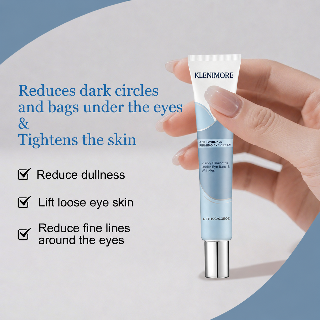 KLENIMORE™ Instant Face Temporary Tightener – Instant visible results in 30 seconds