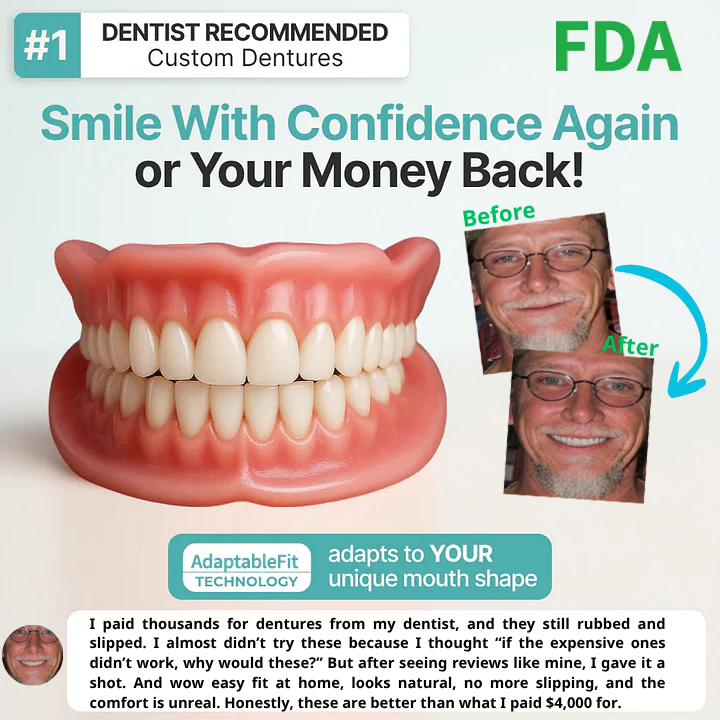 🏆Ends Today: 70% OFF! 🏆2026 Bestselling Product🦷 Fit for a Fresh Smile, Say Goodbye to Wearing Discomfort!🌎