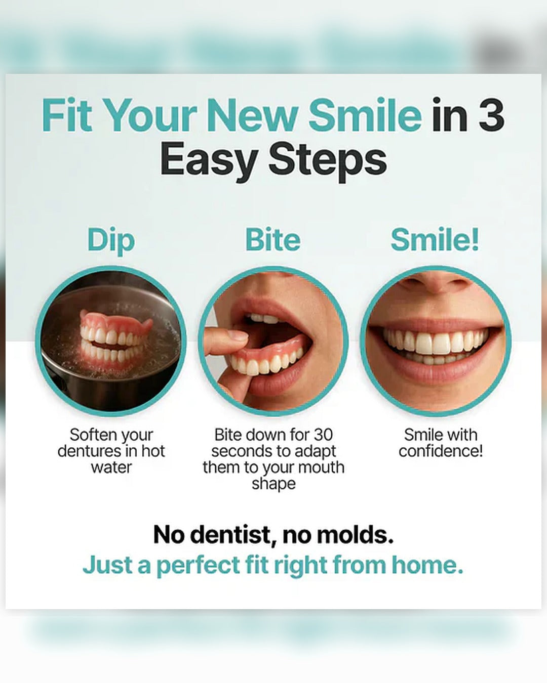 🏆Ends Today: 70% OFF! 🏆2026 Bestselling Product🦷 Fit for a Fresh Smile, Say Goodbye to Wearing Discomfort!